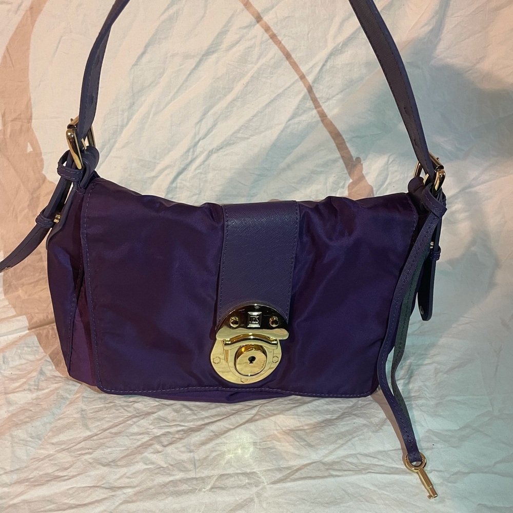 JPK Paris 75 Purple Shoulder Bag